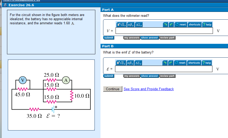Solved For the circuit shown in the figure both meters are