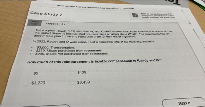 Solved Twice A Year Rowdy 40 Shareholder And O 40