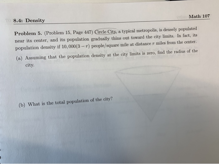 Solved Math 107 8.4: Density Problem 5. (Problem 15, Page | Chegg.com