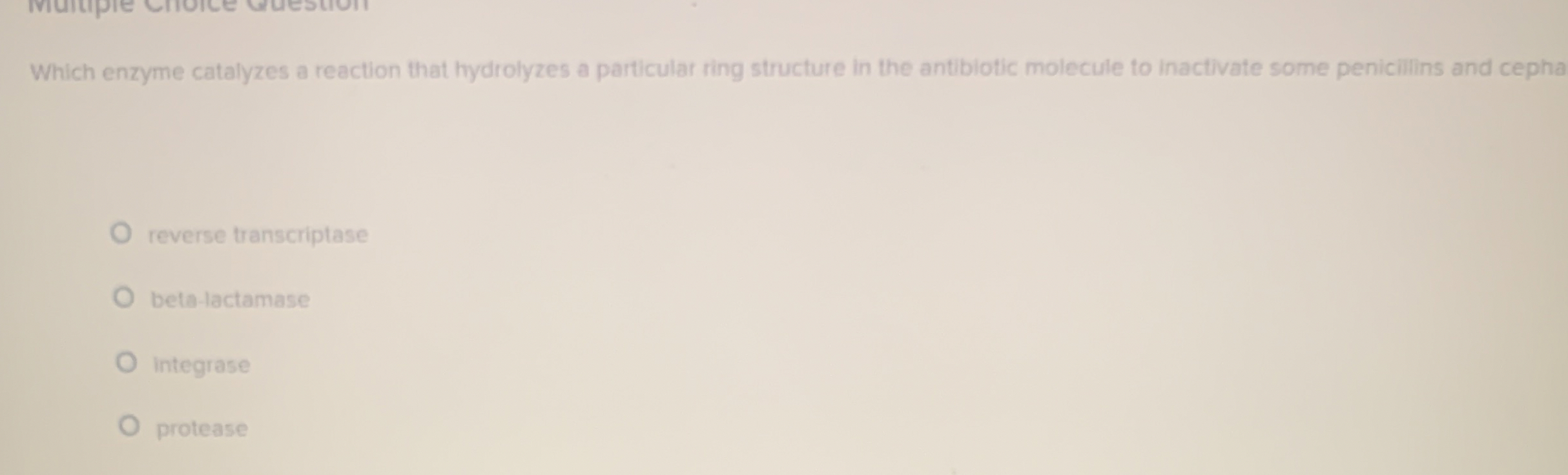 Solved Which enzyme catalyzes a reaction that hydrolyzes a | Chegg.com