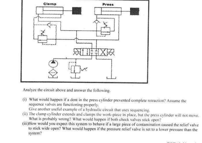 Solved Analyze the circuit above and answer the following. | Chegg.com