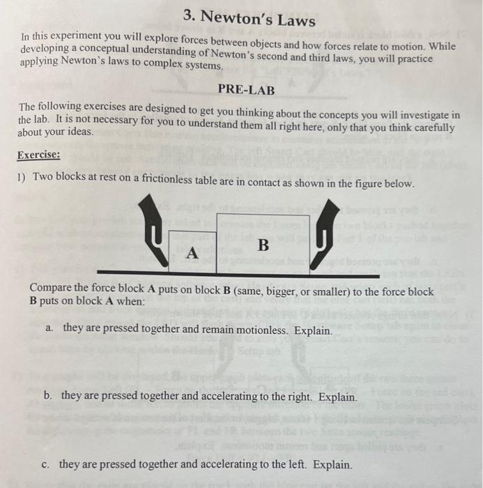 newton's laws experiments for elementary students