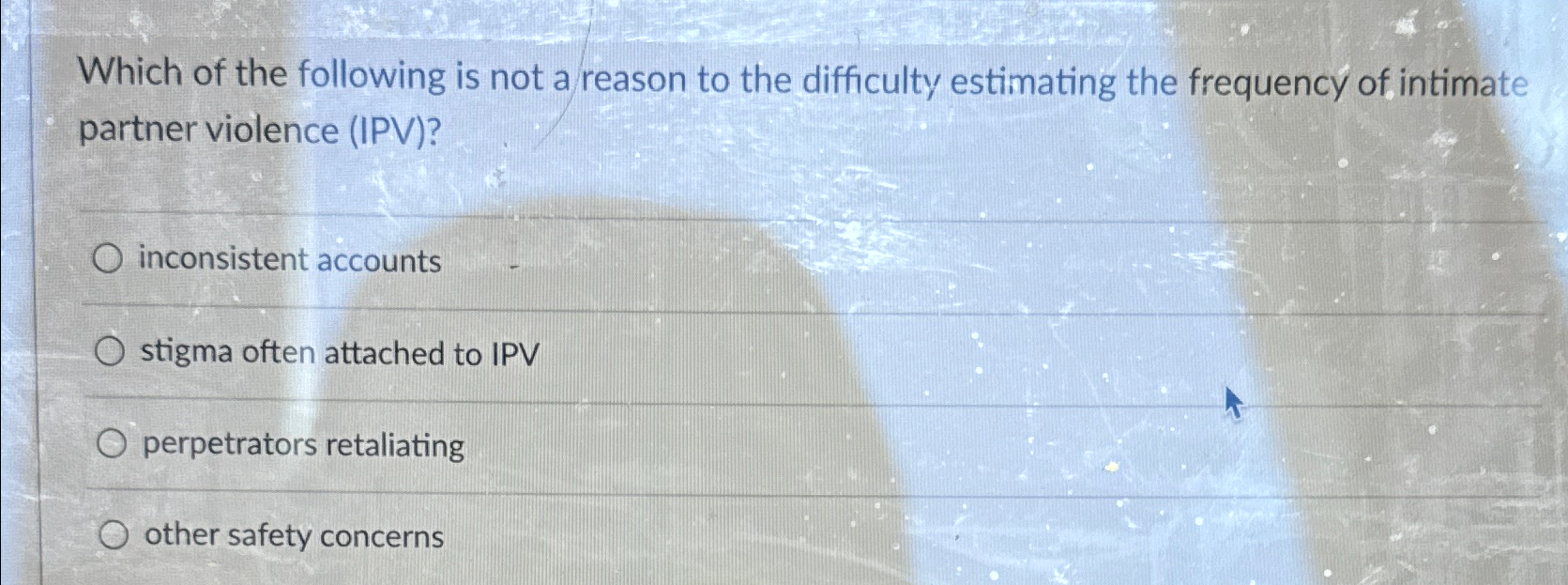 Solved Which of the following is not a reason to the | Chegg.com
