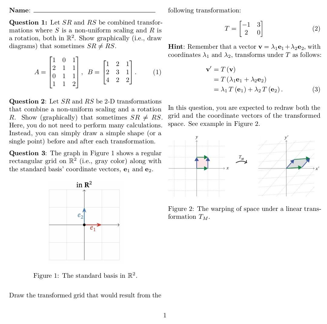 Solved Solve any from 1 and 2 which you think you can solve | Chegg.com