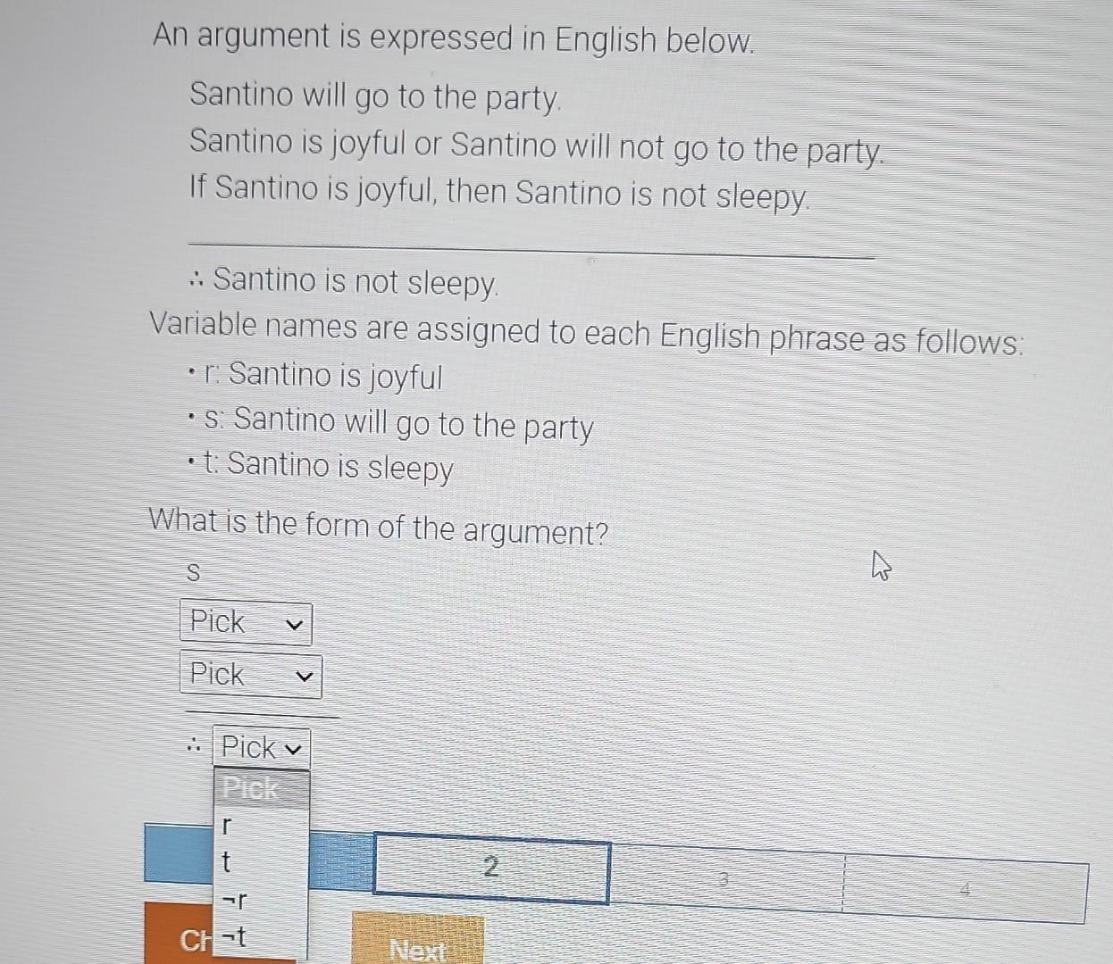 Solved Select the proposition that is logically equivalent | Chegg.com