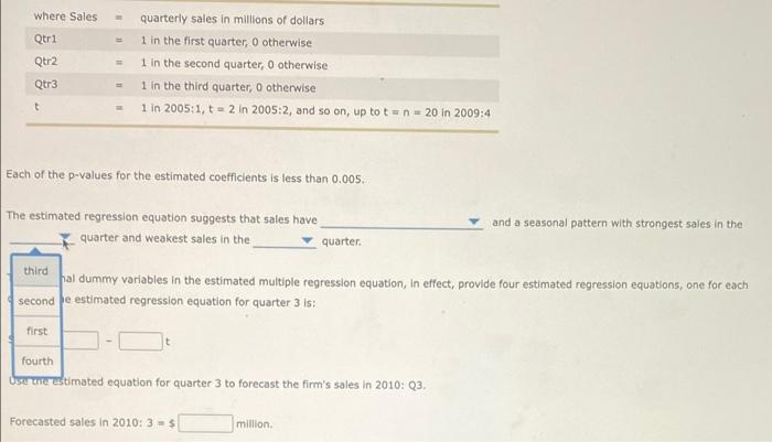 Solved Consider this time series: shift data on the number | Chegg.com