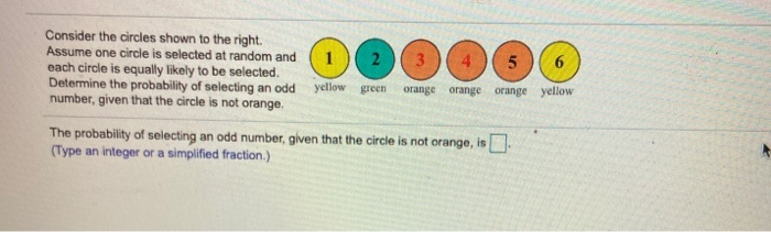 Solved 5 Consider the circles shown to the right. Assume one | Chegg.com