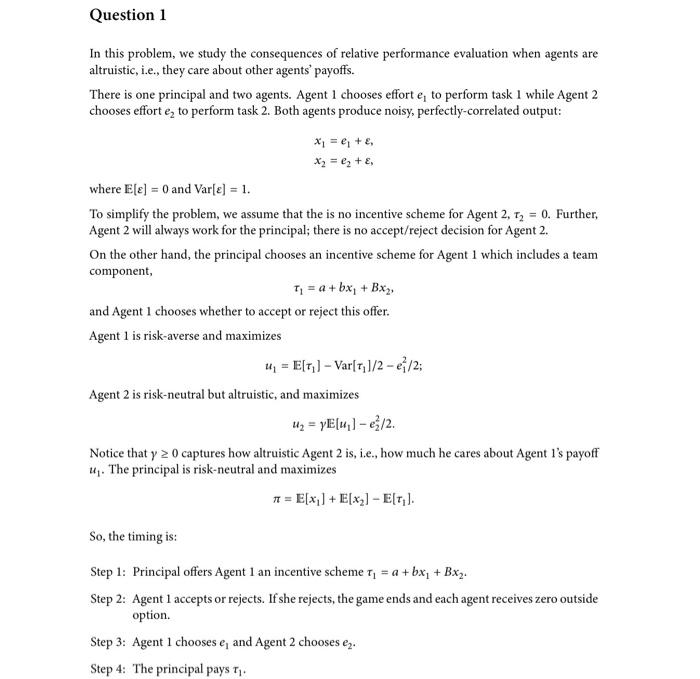 Solved In this problem, we study the consequences of | Chegg.com