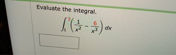 Solved Evaluate The Integral. | Chegg.com