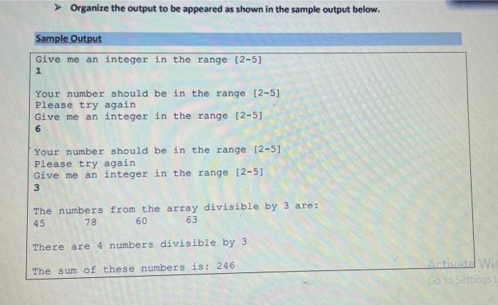 Solved While repetition Searching arrays (Linear search | Chegg.com