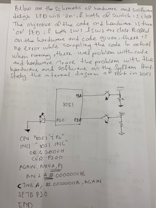 Solved Embedded micprocessor system ( topic : adding debug | Chegg.com