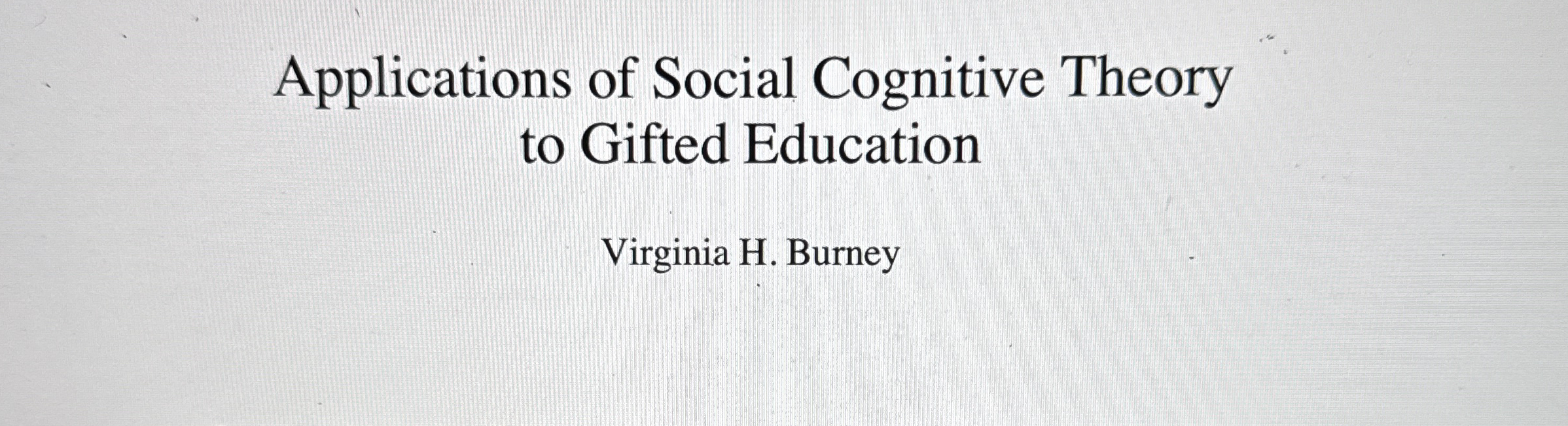 Solved what is Applications of Social Cognitive Theory to | Chegg.com