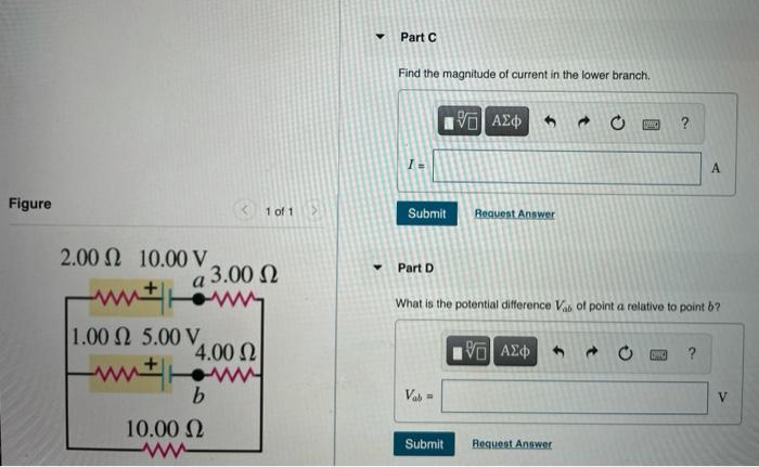Solved Exercise 26.28 Part A In the circuit shown in the | Chegg.com