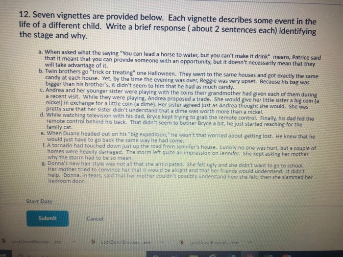 Solved 12. Seven are provided below. Each