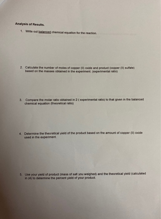 Write a balanced chemical equation for the combustion of ashless filter paper picture