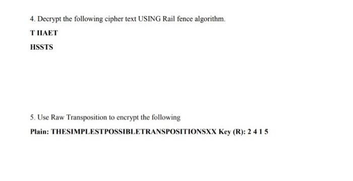 rail fence cipher program code rail fence cipher program code