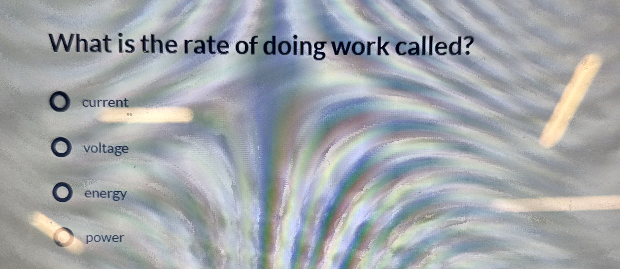 Solved What is the rate of doing work