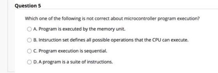 Solved Question 5 Which one of the following is not correct | Chegg.com