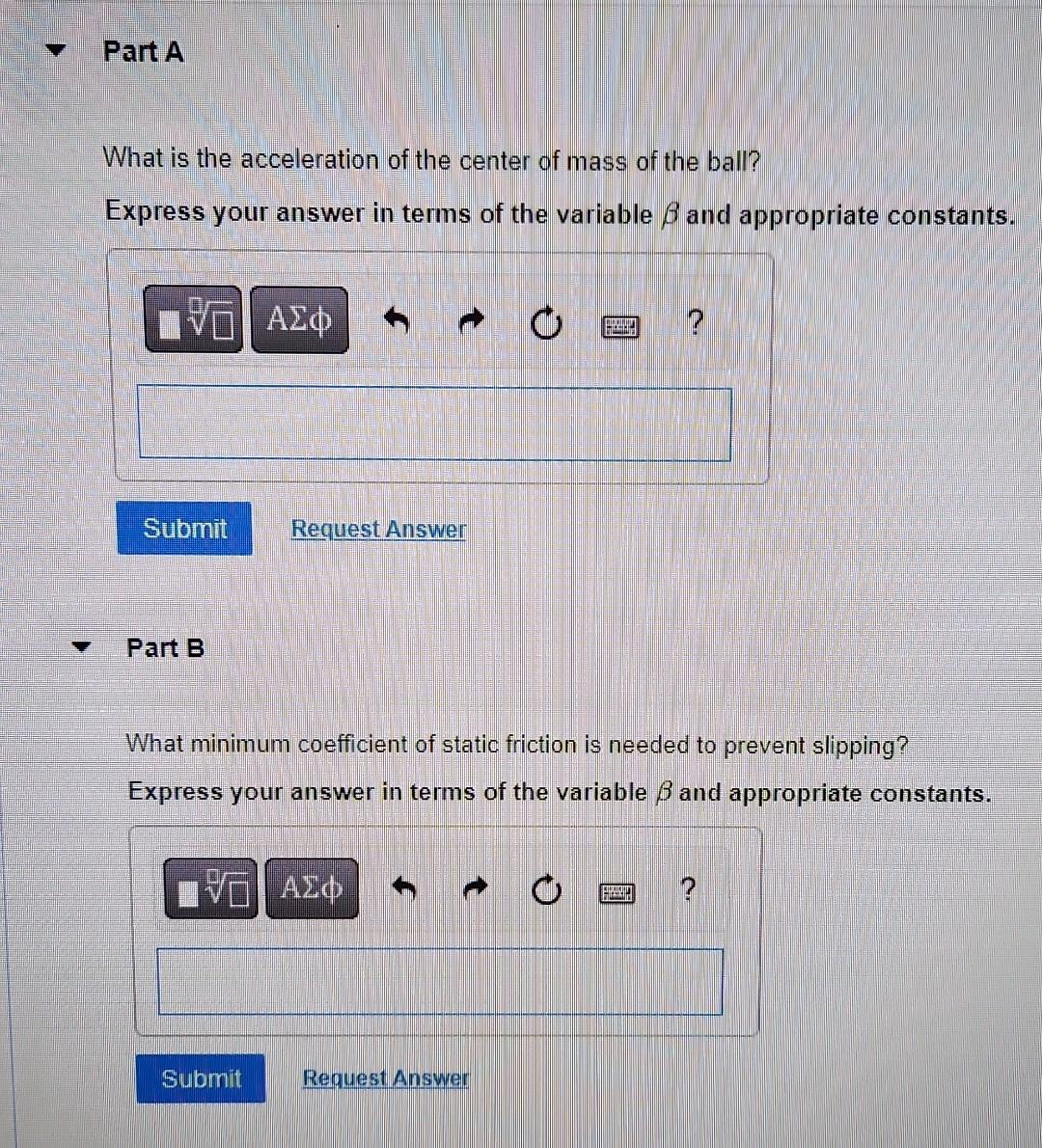 Solved A bowling ball rolls without slipping up a ramp that