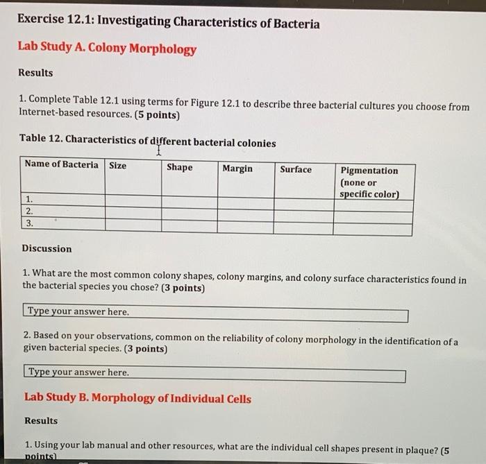 Solved Exercise 12.1 Investigating Characteristics of