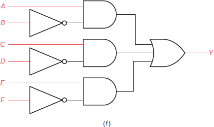 Solved: Using AND, OR, and NOT gates, design a logic circuit that ...