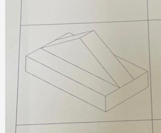 Solved draw manually the top view, front view and side view | Chegg.com