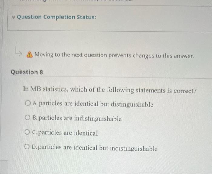 Solved Question Completion Status: Moving to the next | Chegg.com