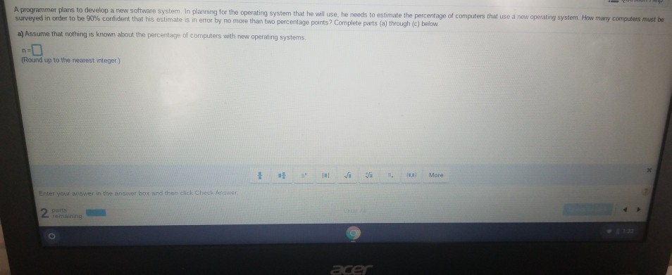 Solved A programmer plans to develop a new software system. | Chegg.com