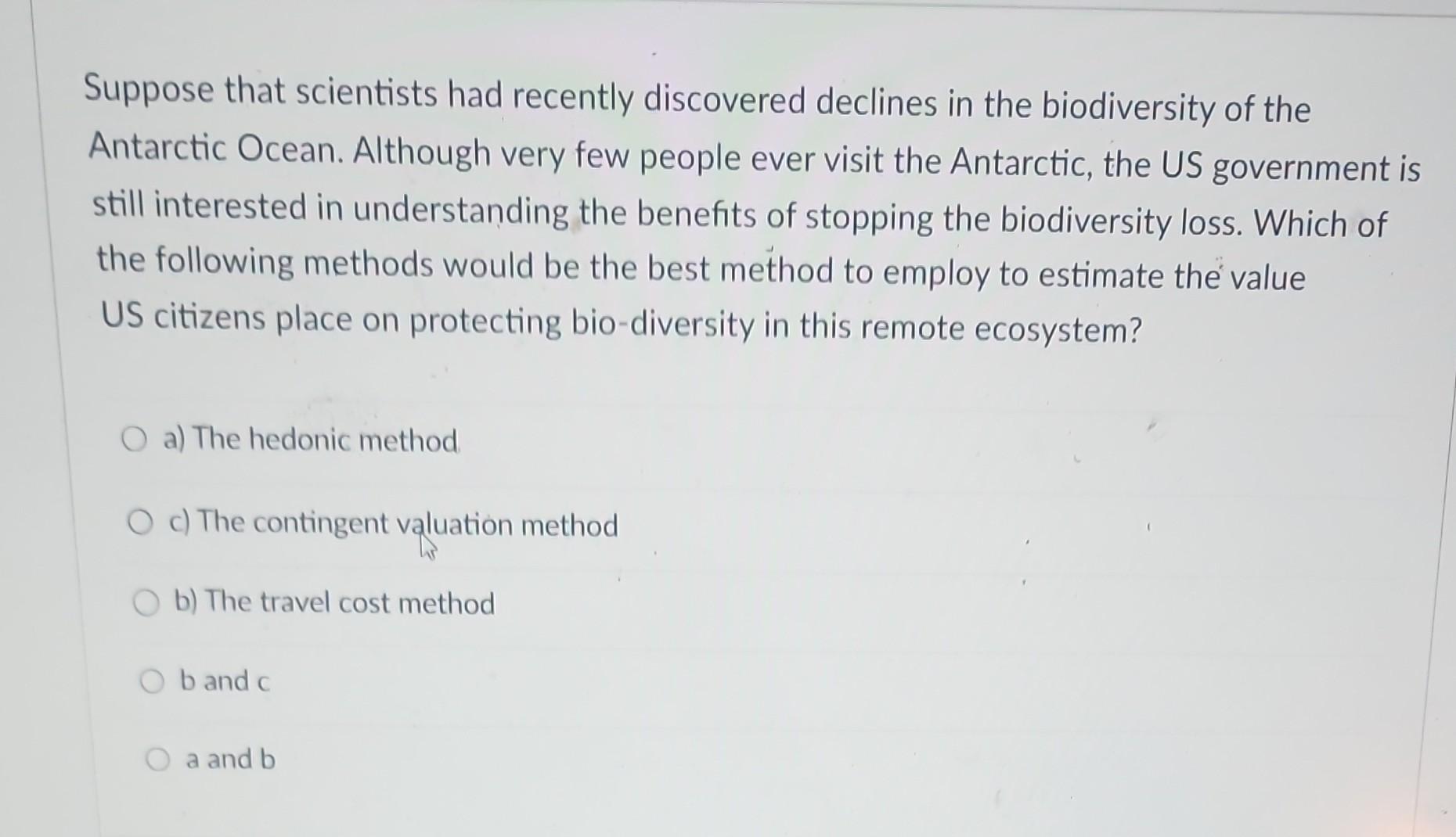 Solved Suppose That Scientists Had Recently Discovered | Chegg.com