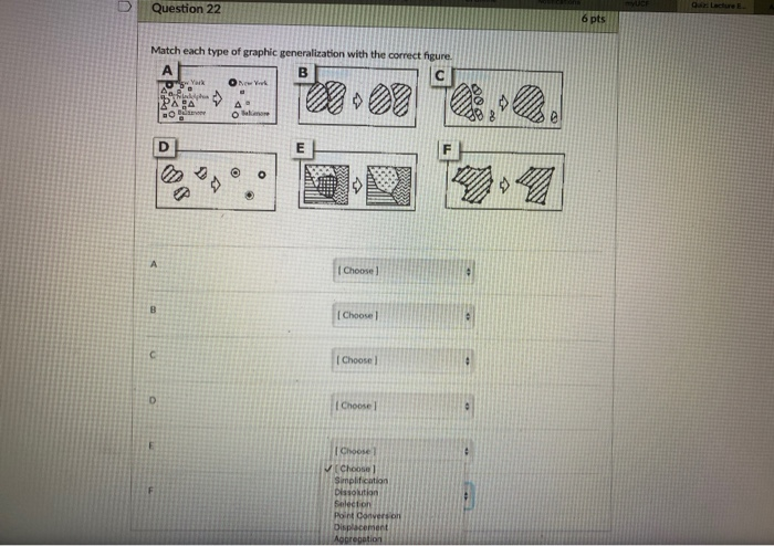 Solved Question 16 1 Pts The Terms map Key And legend Chegg