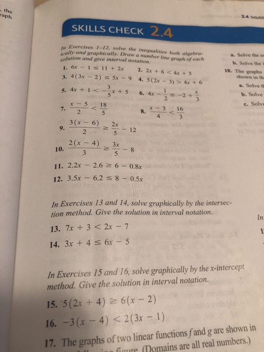 How To Graph X 4 On A Number Line