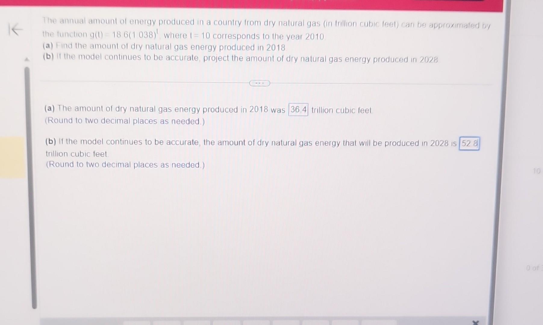 Solved The Annual Amount Of Energy Produced In A Country | Chegg.com