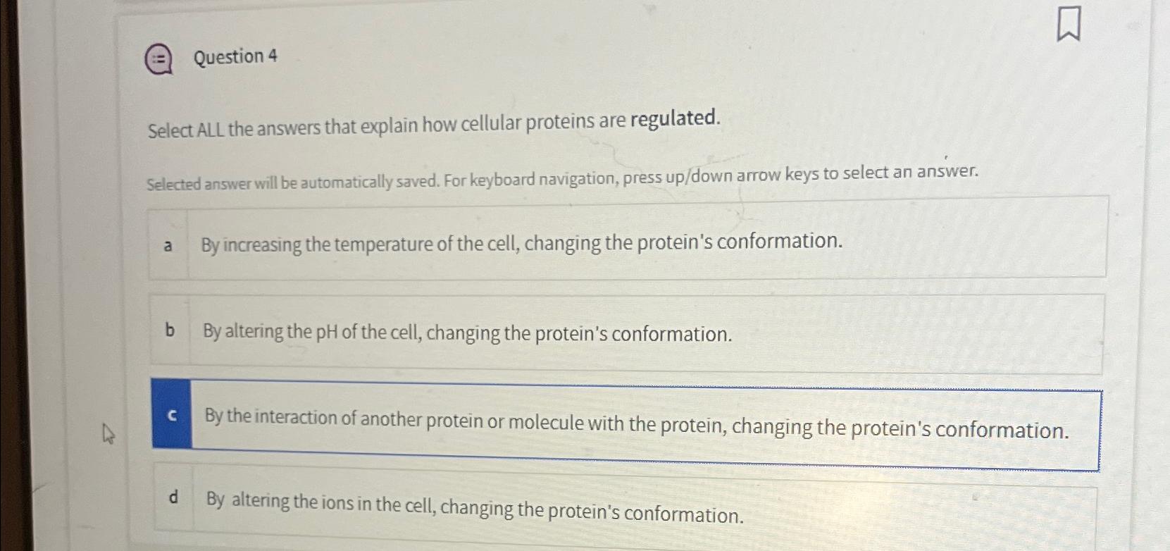 Solved Question 4Select ALL the answers that explain how | Chegg.com