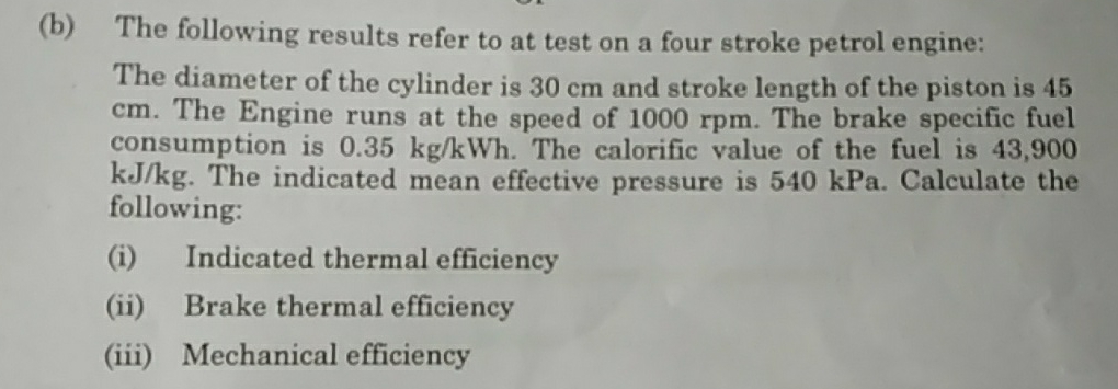 Solved (b) ﻿The following results refer to at test on a four | Chegg.com