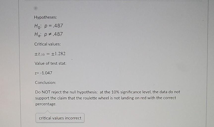Solved rrect Question 2 0 / 1 pts One population proportion | Chegg.com