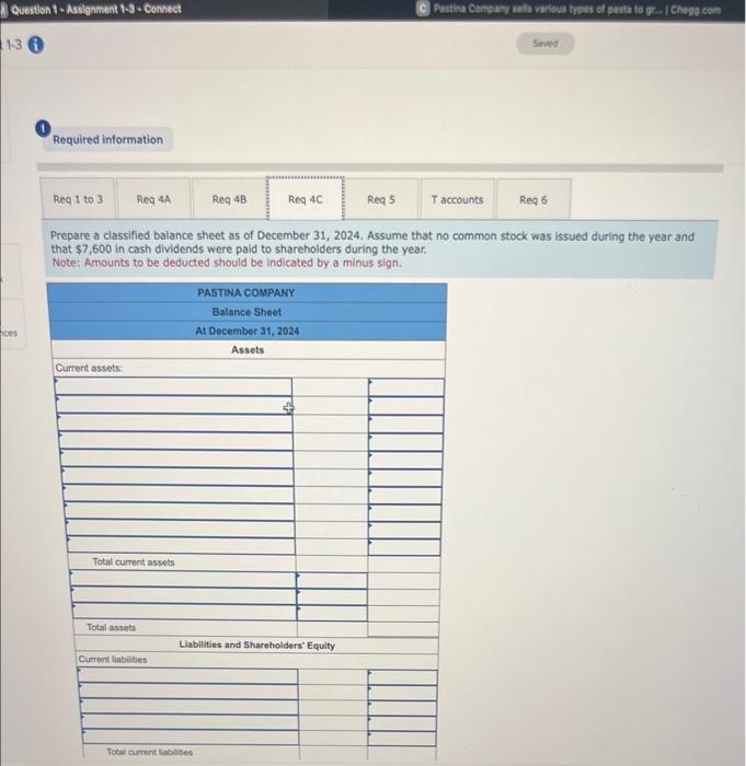 Solved Pastina Company sells various types of pasta to
