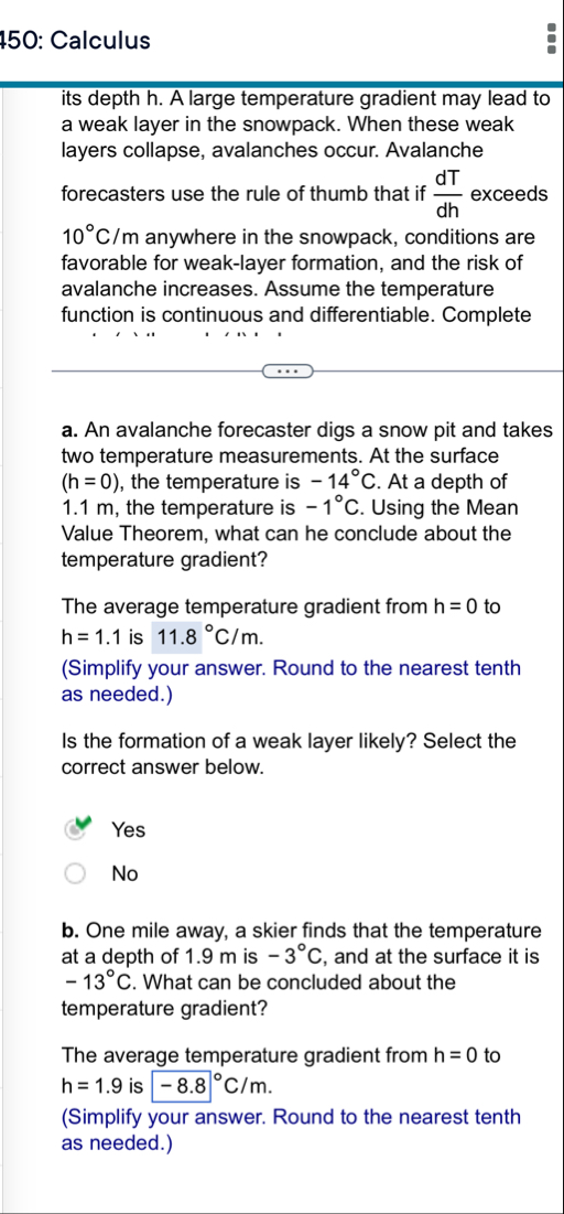 Solved 150: Calculusits depth h . ﻿A large temperature | Chegg.com