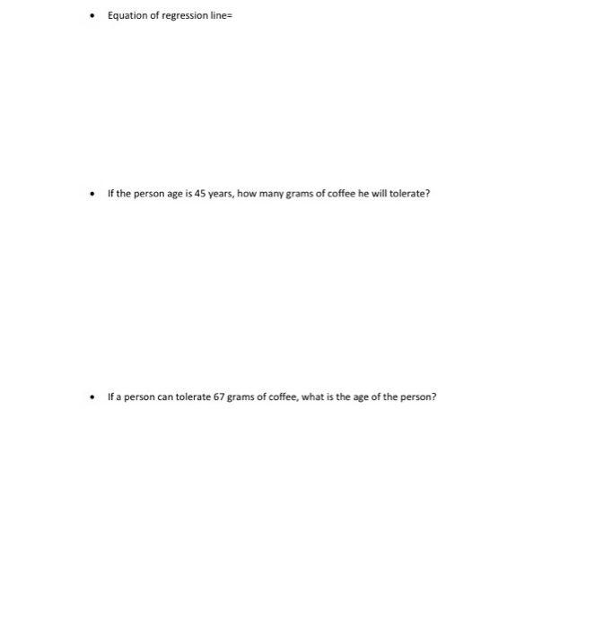 Solved CORRELATION COEFFICIENT AND LINEAR REGRESSION Robbie | Chegg.com