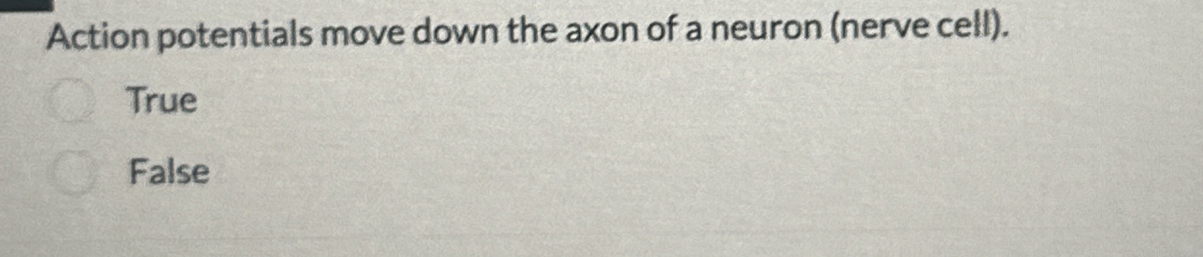 explain how action potentials move down an axon