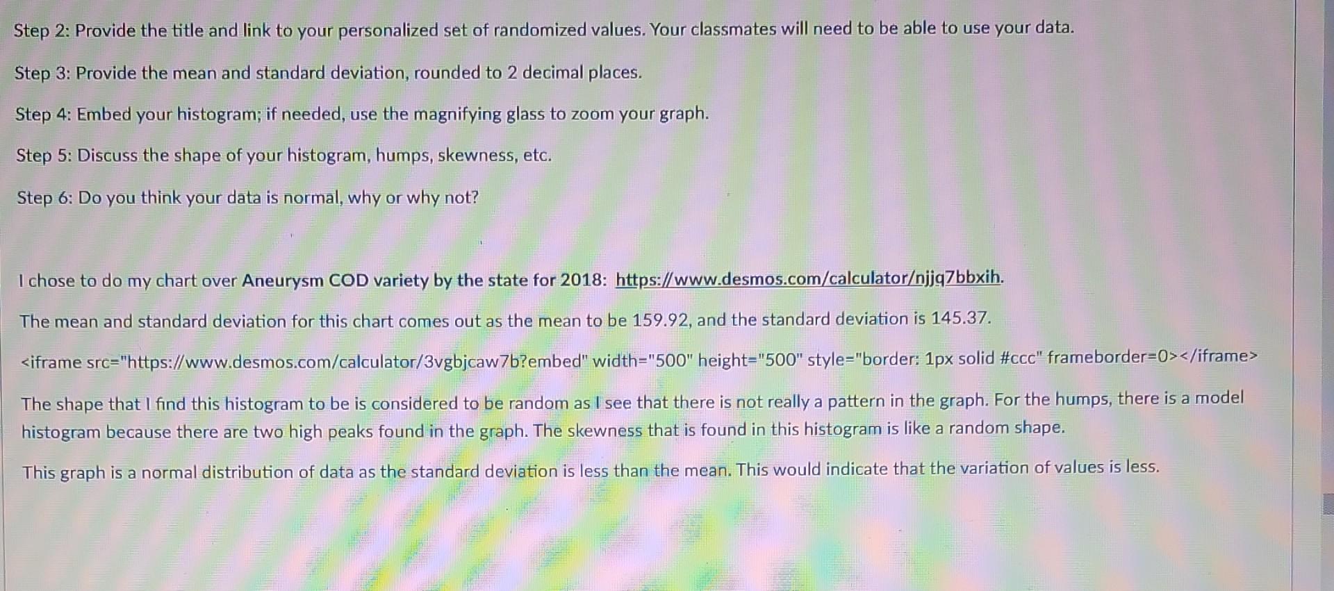 Step 2: Provide the title and link to your | Chegg.com