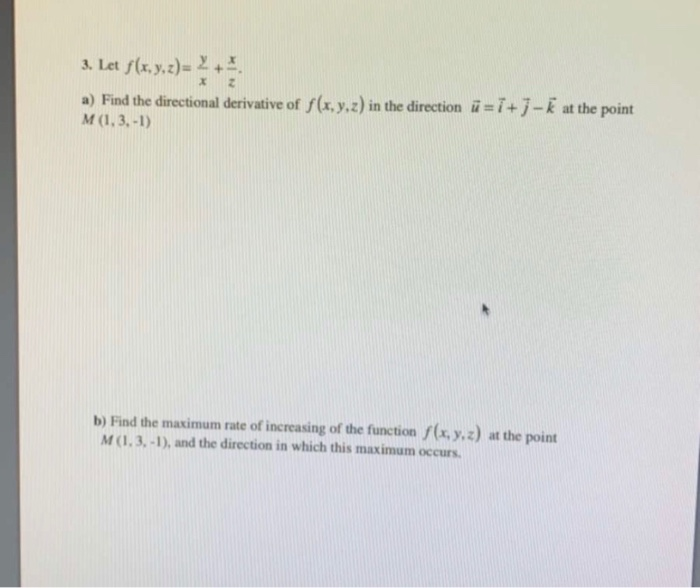 Solved 1 Let W F U V U U X 2 Vaevſy Z Be Differ Chegg Com