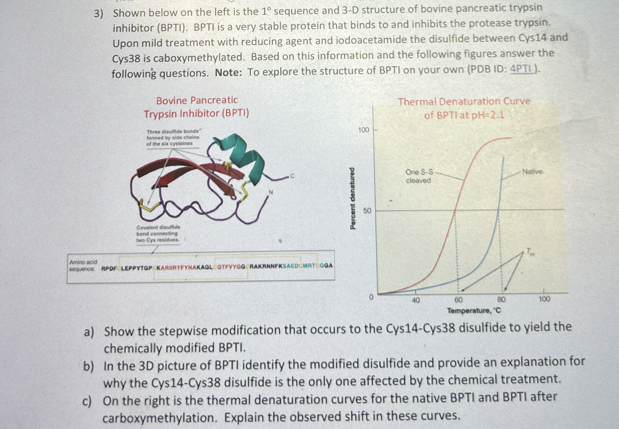 Solved Shown below on the left is the 1° ﻿sequence and 3-D | Chegg.com