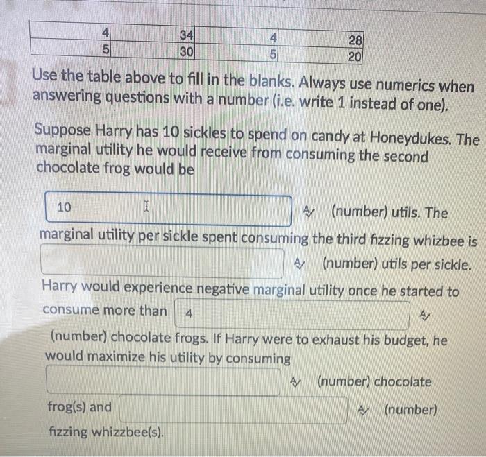 Solved Chocolate Frogs (2 sickles) Fizzing Whizzbees (4