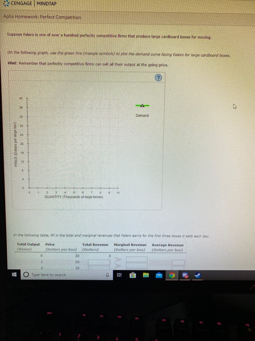 Aplia homework perfect competition answers image