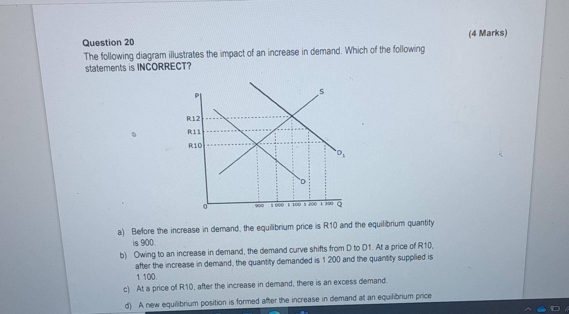 Solved Question 20 The following diagram illustrates the | Chegg.com