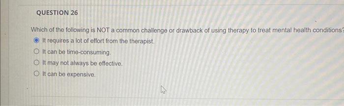 Solved Which of the following is NOT a common challenge or | Chegg.com