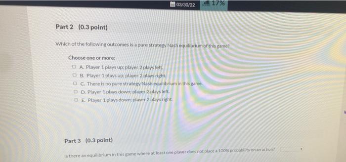 Solved 02 Question (1 point) See page 559 Players and player | Chegg.com