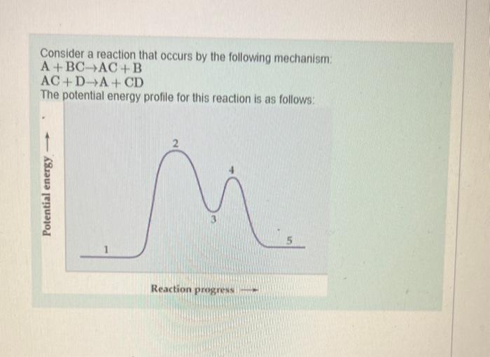 Solved Consider a reaction that occurs by the following | Chegg.com