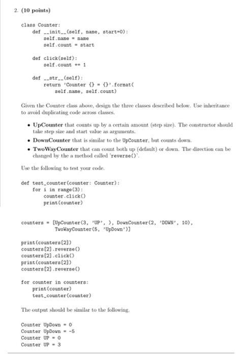 Solved Use python and add comments to each line 2. (10 | Chegg.com