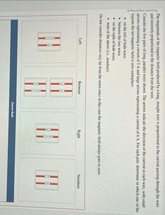 Solved The Magnitude Of The Magnetic Field Produced By A | Chegg.com